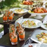 Catering for outdoor party
