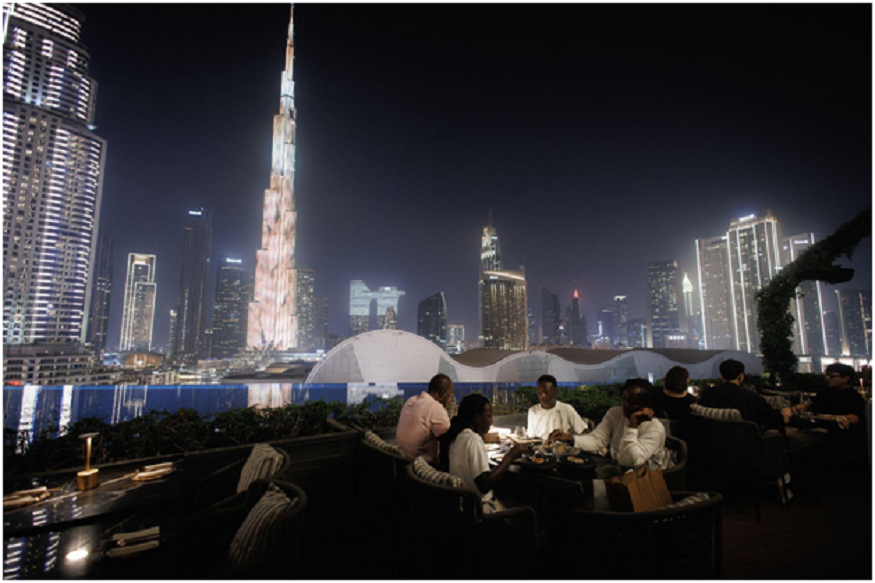 dinner with Burj Khalifa View in Dubai